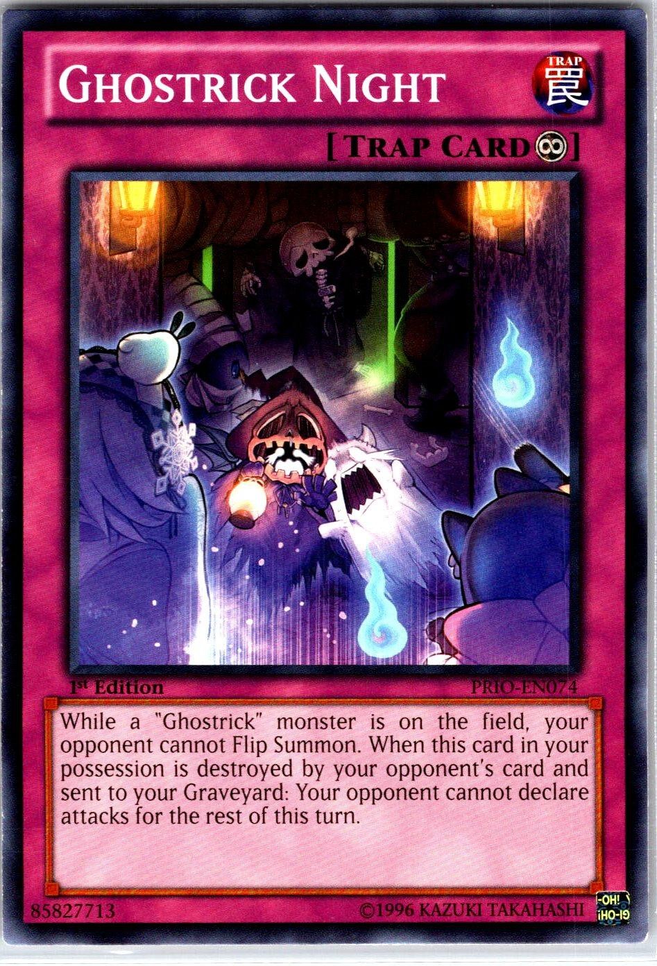 Ghostrick Night PRIO-EN074 C Primal Origin Yu-Gi-Oh 1st Edition NM