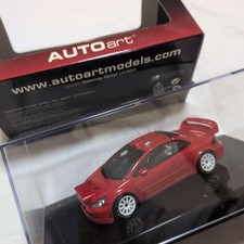 AUTOART Peugeot 307 WRC 1/43 Diecast Model Car Red Ready to Use Limited