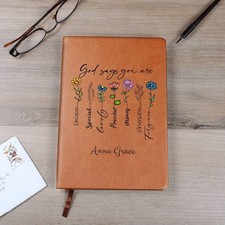 God Says You Are Prayer Journal Notebook Diary