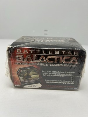 Battlestar Galactica CCG NEW Cards Box 36 BOOSTER Packs From BASE Set SEALED