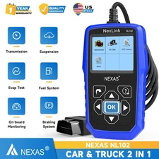 NEXAS NL102 All System Heavy Duty Truck Diesel OBD Scanner Diagnostic Tool ABS
