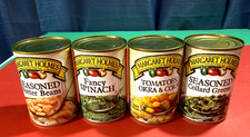 4 x Margaret Holmes Seasoned Collards, Butter Beans, Spinach, Tomato Okra Corn