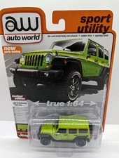 Auto World 1:64 scale 2013 Jeep Wrangler Unlimited MOAB Edition Gecko rel 2B #3
