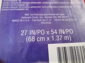 Double Dragon 1993 Nintendo NES Era Birthday Party Door Banner *NEW*