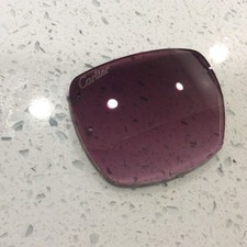 Optional Lens For Cartier Big C Wires. Gradient Purple 44mm.