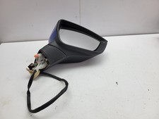 SEAT ATECA 2019 POWER FOLD WING MIRROR RIGHT SIDE IN ENERGY BLUE LV5F