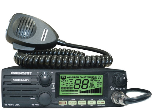 RADIO CB PRESIDENT MCKINLEY EE. UU. SSB 12/24 V - Imagen 3 de 3
