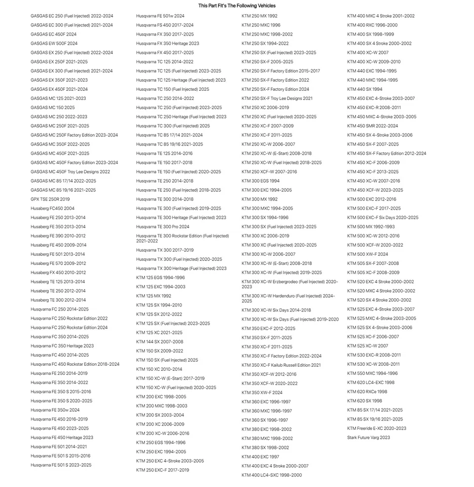 Tusk Stainless Steel Typhoon Brake Rotor, Rear For Husqvarna FE 350 S 2015-2016 - Image 3 of 4