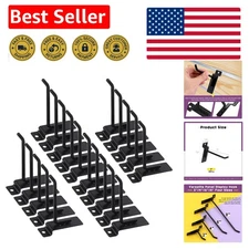 20Pcs 4 Inch Heavy Duty Slatwall Hooks Assortment Kit, Slatwall Accessories S...