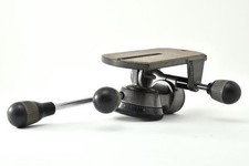 GITZO G1570M Rationnelle 3-Way Pan Tilt Tripod Head Made in Italy Used Good