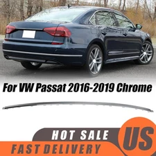 Fit For VW Passat 2016-2019 Chrome Rear Center Bumper Molding 5618538352ZZ NEW
