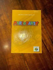 Mario Party Instruction Manual Booklet Only Nintendo 64 N64 Original
