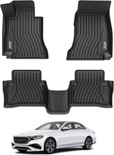 3W Floor Mats Fit for Mercedes Benz E-Class 2024 2025 TPE All Weather Custom
