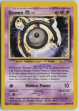 Unown [M] 49/75 Uncommon Neo Discovery Pokemon Unlimited Moderately Played on eBay