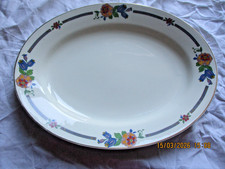 J & G Meakin Sol 391413 Large Platter Made in England Floral Design