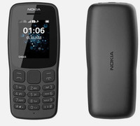 Nokia 106 Dual SIM Unlocked Mobile Phone 4G Fast Easy to Use Durable phone
