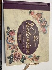 The Victorian Photograph Album with Floral and Angel Design