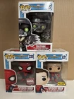 Funko Pop! Spider-Man Homecoming Lot : Spider-Man 220, 221, Vulture 227