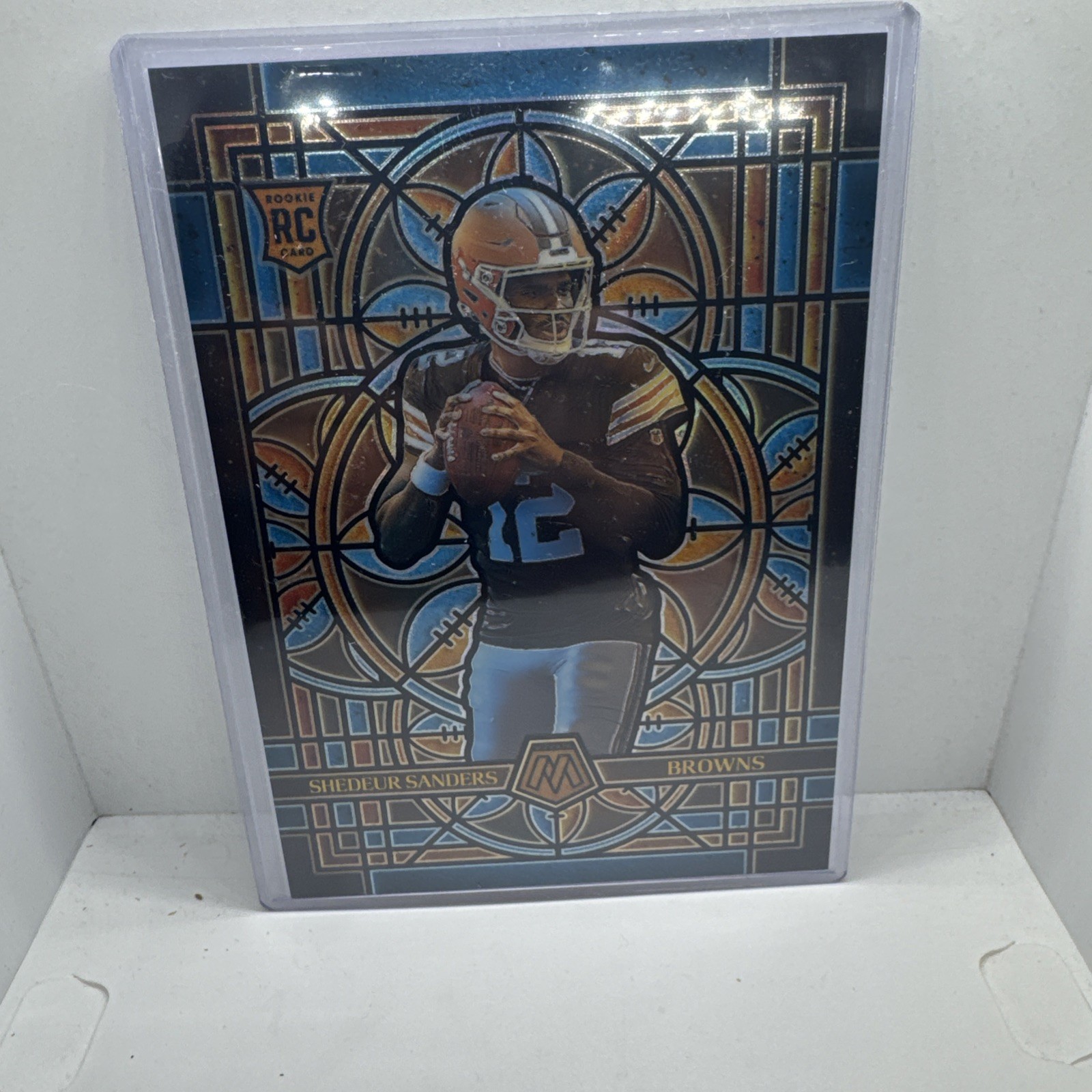 2025 Panini Mosaic - Stained Glass Oversized Shedeur Sanders #7 (RC)