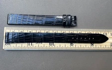 Piaget Vintage Genuine Alligator Watch Strap Women's 12mm x 13mm Swiss Made