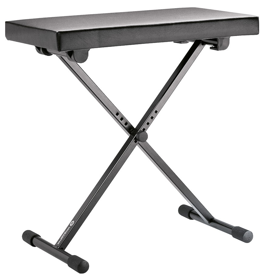 K&M 14065 panca tastiera nera ecopelle