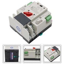 2P Dual Power Automatic Transfer Switch Fit For Generator Changeover Switch125A