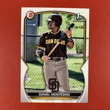 2023 Bowman Prospects Daniel Montesino card #BP-114 1st Bowman San Diego Padres