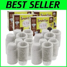 Disposable Coffee Filters 1200 Ct - Works with All Brands