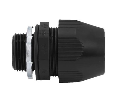 T&B 1'' Straight Non-Metallic Liquid Tight Bullet Connectors Box of 5
