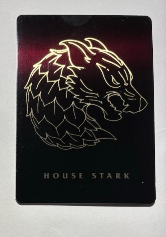 Game of Thrones Iron Anniversary Series 1-2 COMPLETE METAL GOLD ICONS set G1-G10 - Image 2 of 4