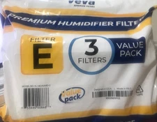 3 Pack Premium Wicking Humidifier Filters Compatible w/ Honeywell Filter E HC-14