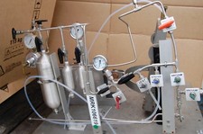  Hydrogenation  Apparatus  App  air driven compressed gas  manifold  Gast drive