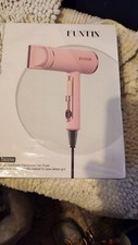 FUNTIN Hair Dryer with Diffuser Blow Dryer Comb Brush 1800W Full Accessories