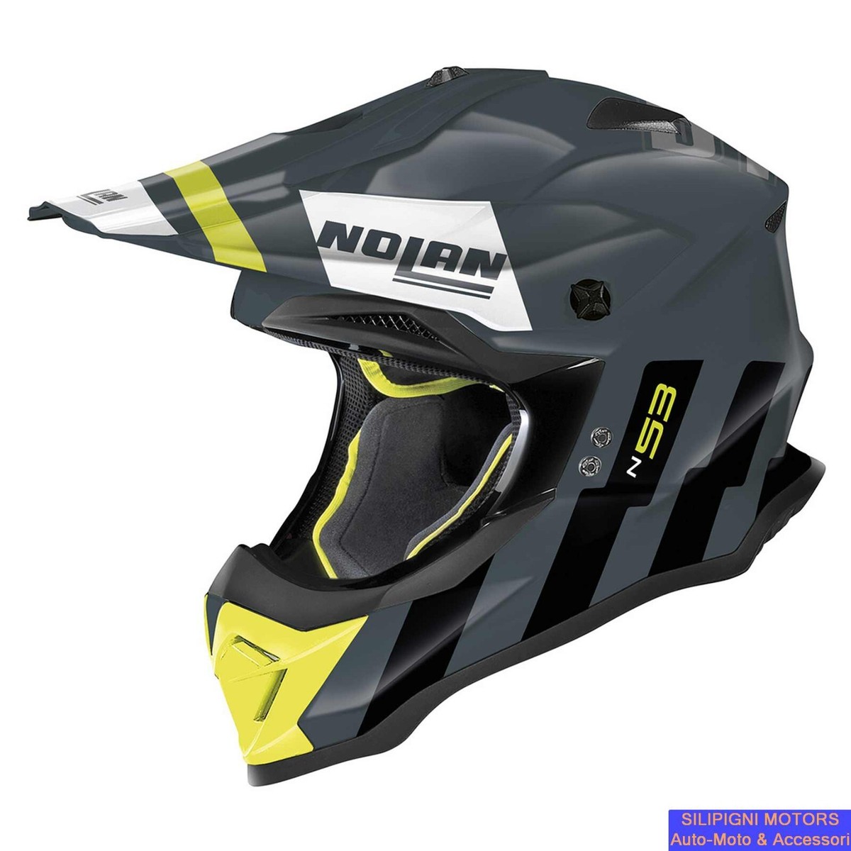 Nolan N53 Casco Integrale Da Enduro NOLAN N53 HELMET FLAXY METAL