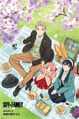 Spy X Family - Picnic POSTER 61x91cm NEW Anya Forger Loid Yor