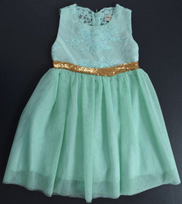 SAMGAMI BABY Kleid 80 86 92 Sommer Tunika Spitze Tatoo Tutu neu Fest Glitzer 2