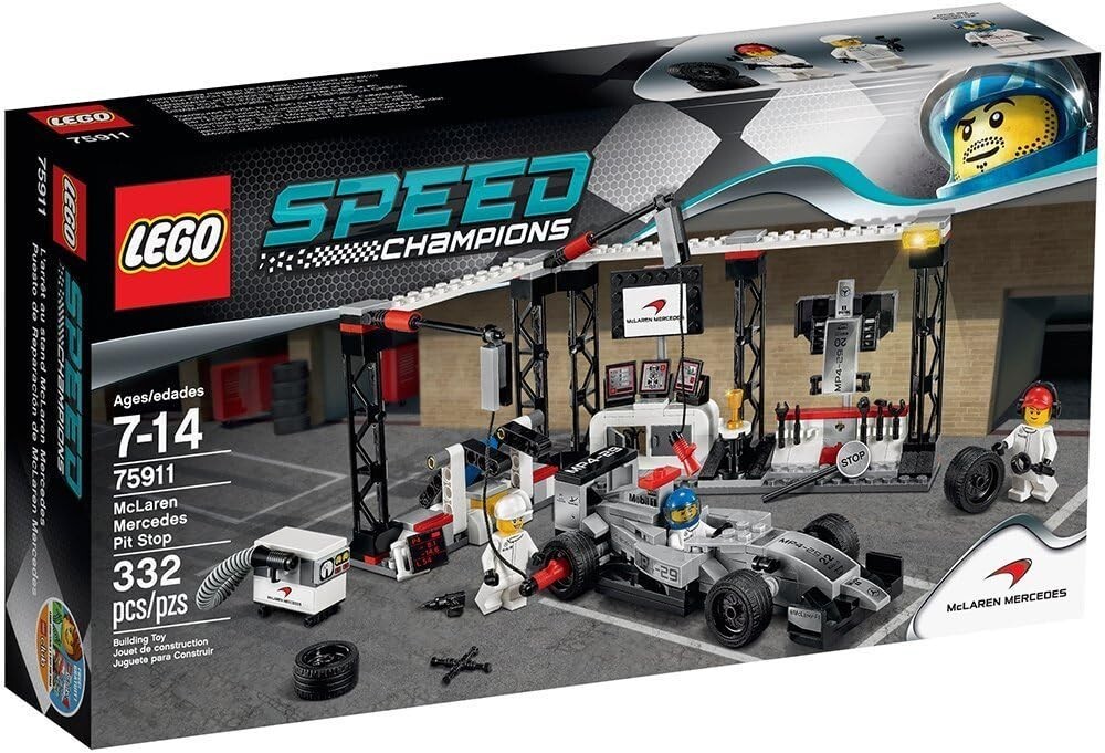小物 39 Lego Speed Champions 75911 Mclaren Mercedes Pit Stop In 2015 From