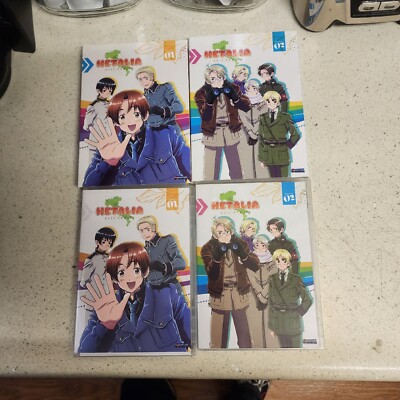 Hetalia Axis Powers Seasons 1 & 2 Anime DVD Funimation