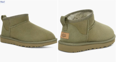 UGG Classic Ultra Mini Shaded Clover Boot Bootie Women's US sizes 5-11/NEW!!