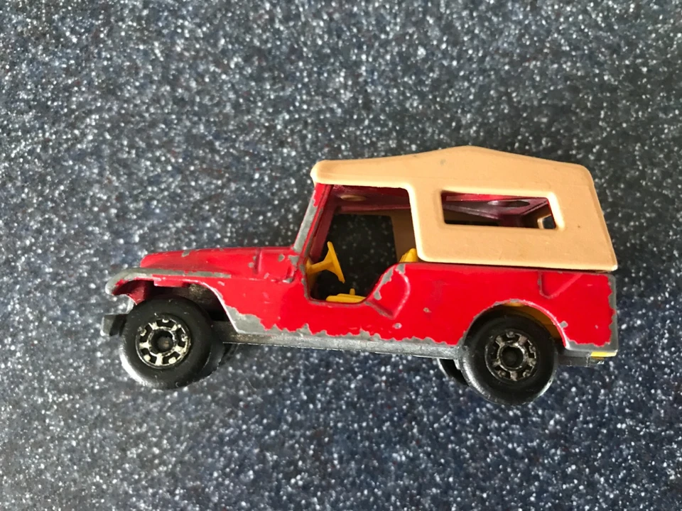 Matchbox Lesney Superfast No. 53 CJ6 Jeep Red 1977 Made in England - Image 2 of 4