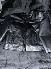boys Leather jacket Size 5