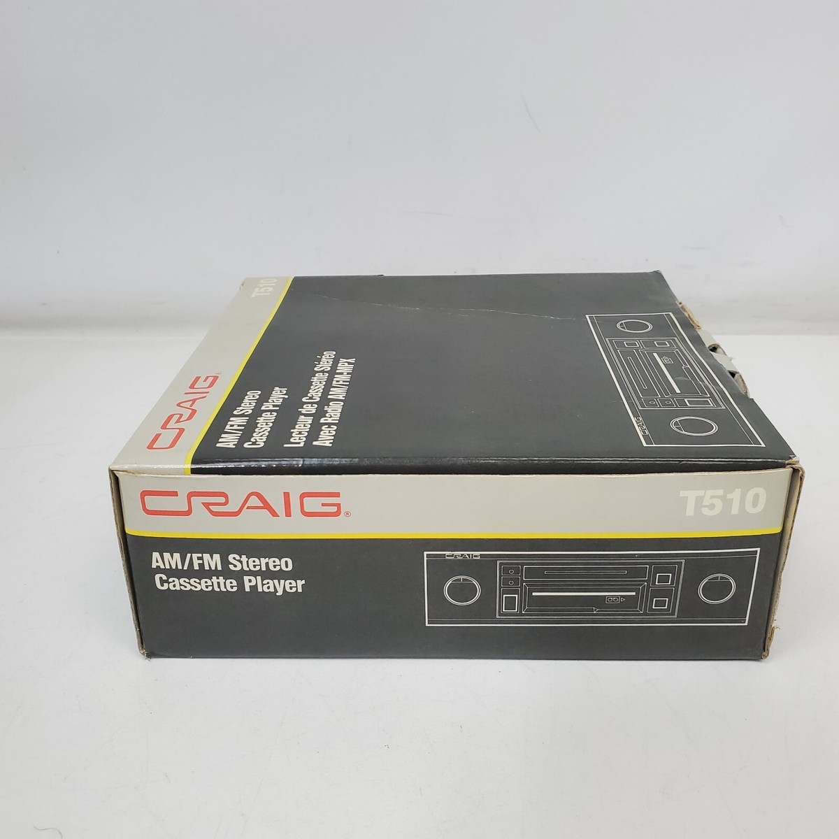 Craig Model T510 Am FM Cassete Car Stereo Radio for sale online | eBay