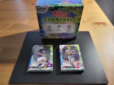 2022-23 Topps Carnaval Edition UEFA Club Competitions (Complete your Set)
