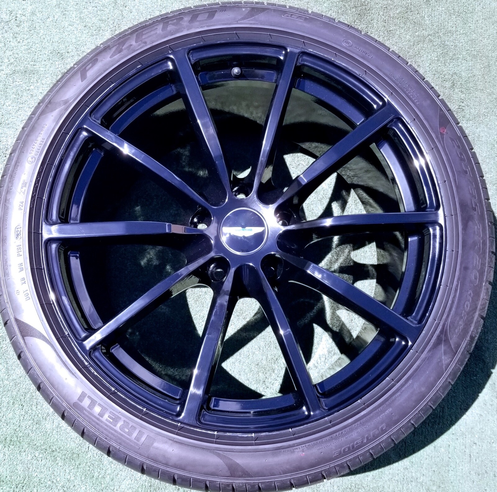 Factory Aston Martin DB11 Wheels Tires AMR Forged 20 inch OEM Genuine Set 5x128