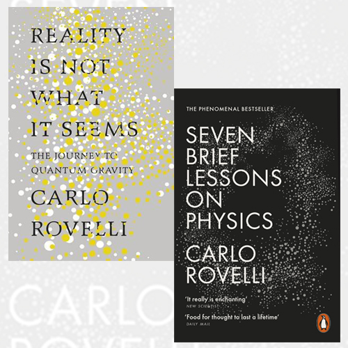 Carlo Rovelli 2 Books Collection Set (Reality Is Not What It Seems) Brand New