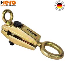 Zugklemme Karosserieklemme Richtklemme 5 Tonnen Zughaken 2-WEGE Ziehklemme HERO