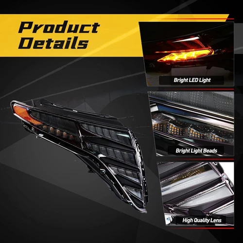 Faro derecho LED DRL para Hyundai Tucson 2022-2024 lado pasajero 92208CW010 - Imagen 5 de 10