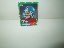 KARL MECKLENBURG 1986 football card Topps #119 Rookie Rc AP DENVER BRONCOS LB Nm