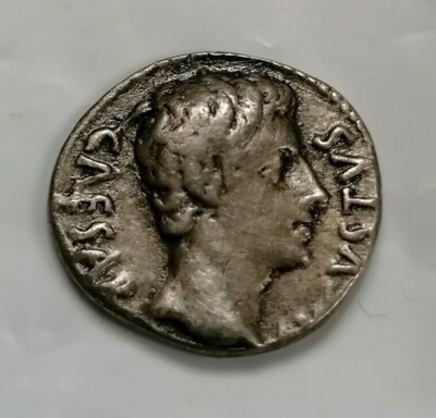 AUGUSTUS 27BC-AD14 AR DENARIUS