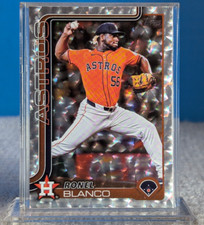 2025 Topps Series 1 - Ronel Blanco #341 Silver Cracked Foilboard